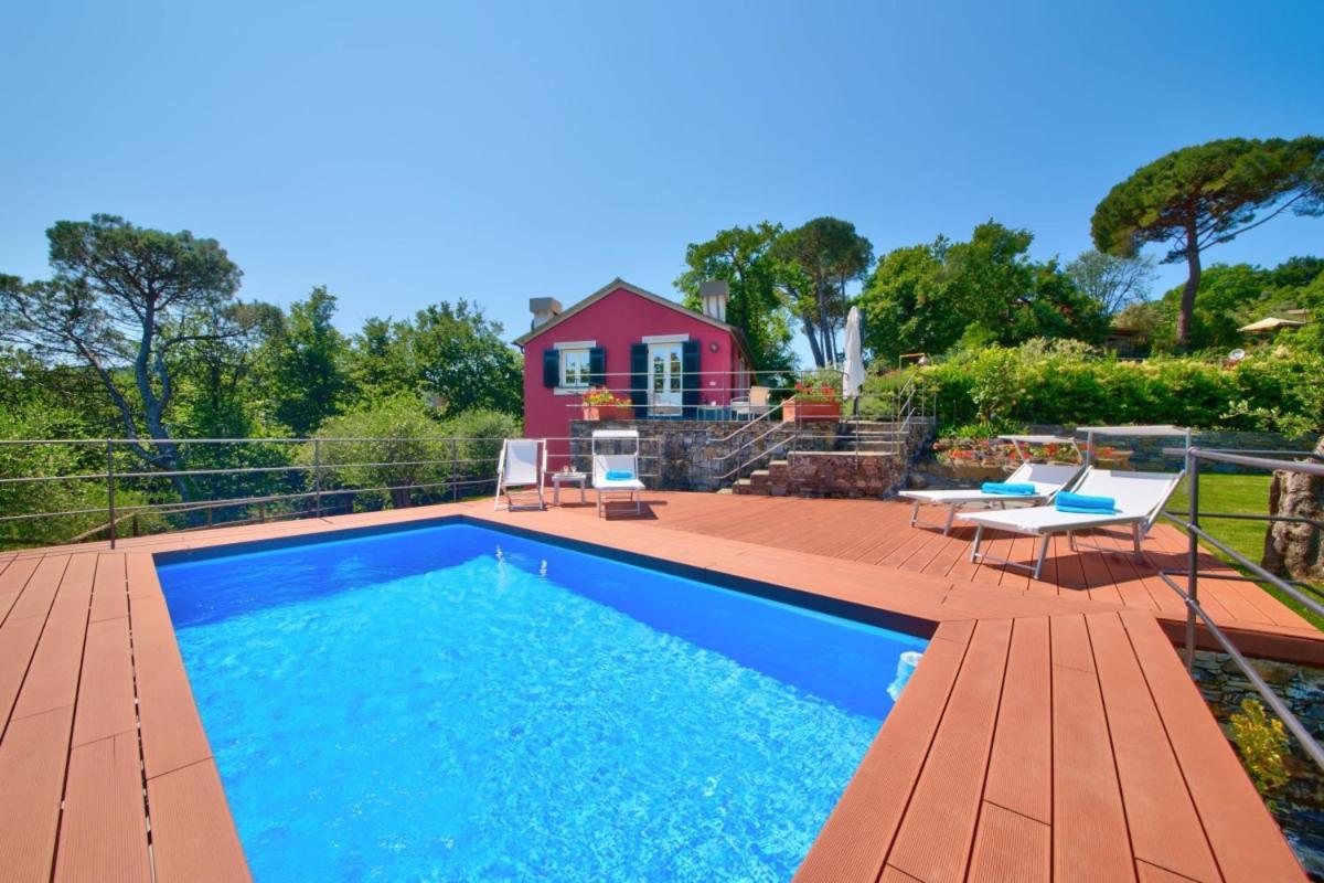 I Giardini di Camogli - VILLA SÀRVIA, garden&pool Exterior foto