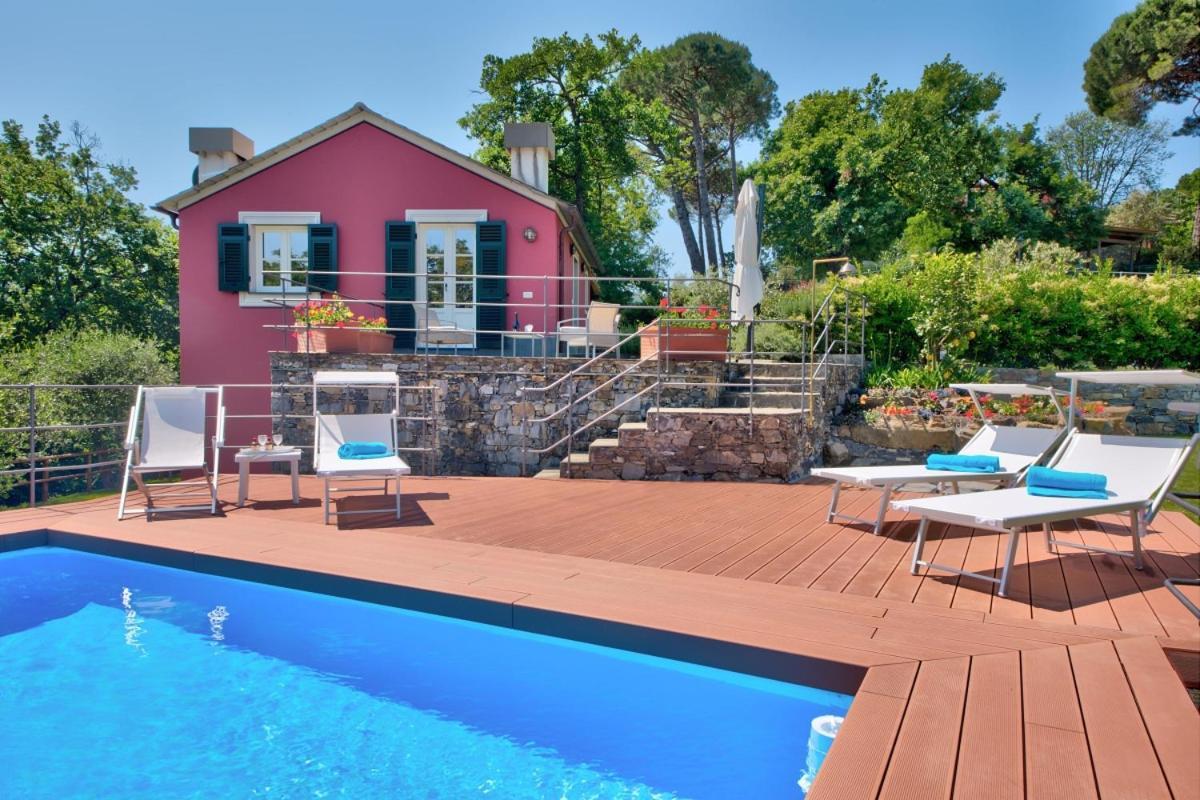 I Giardini di Camogli - VILLA SÀRVIA, garden&pool Exterior foto